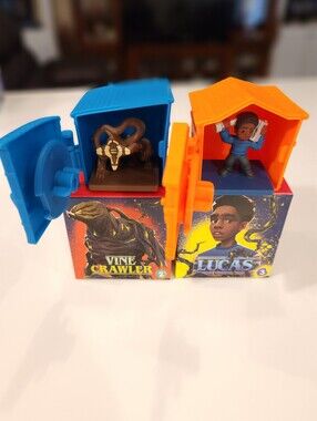 Stranger Things Tales From 85 #2 Vine Crawler & #3 Lucas McDonald's toys